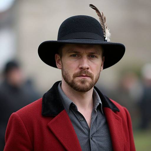 Realistic Highlander Male Portrait