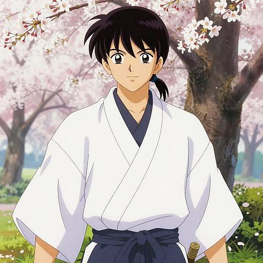 Miyamoto Musashi in Anime Garden