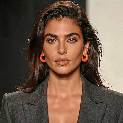 Stylish Portrait of a Woman in Blazer