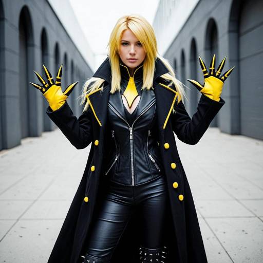 Edgy Larxene Cosplay Costume Inspiration