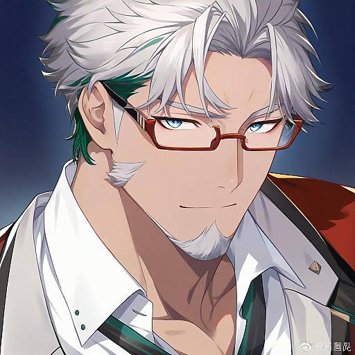 Illustration of Arurandeisu, holostars in the style of Dakemakura-koubou