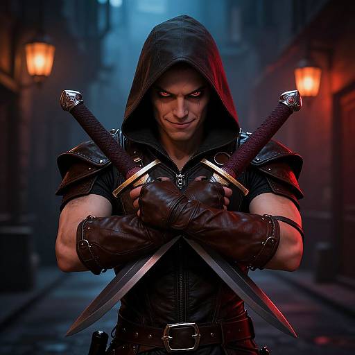 Agile Rogue Fighter Portrait