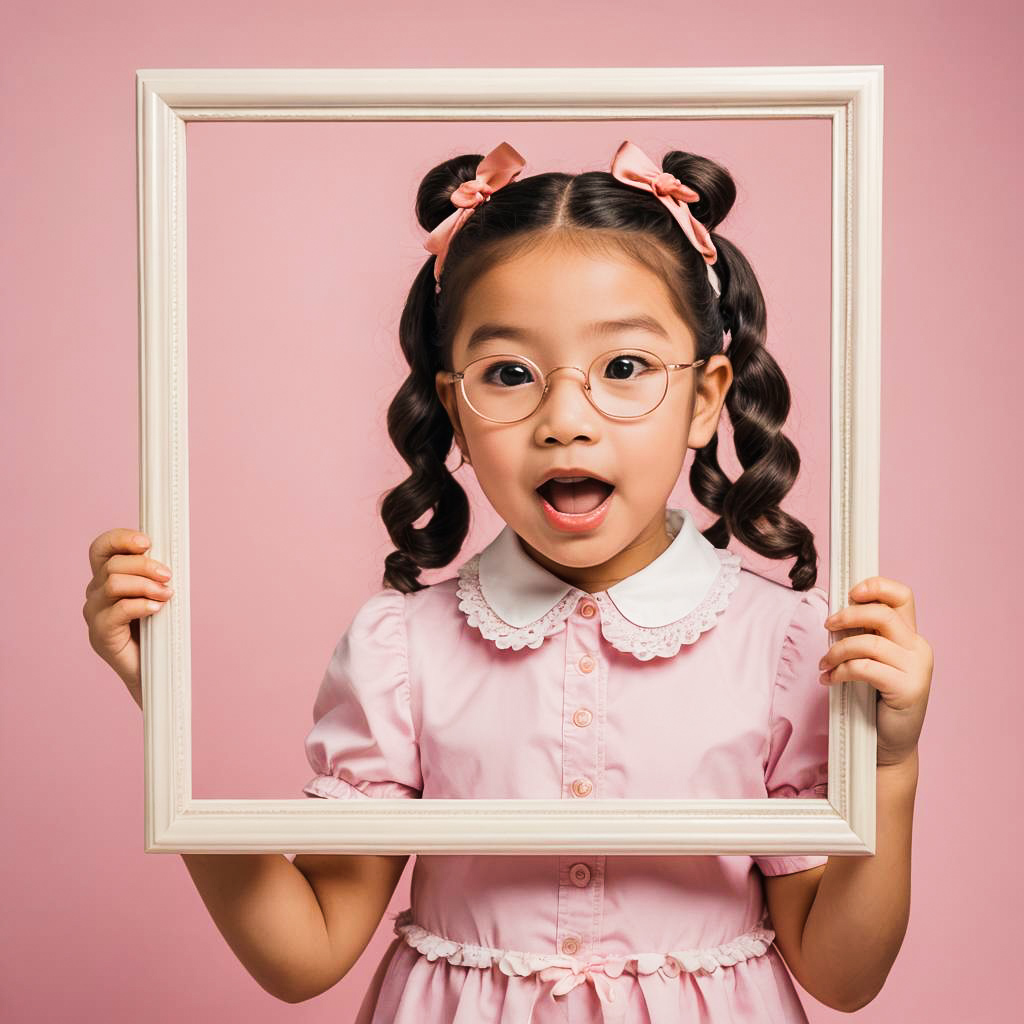 Whimsical Retro Photoshoot with Little Girl