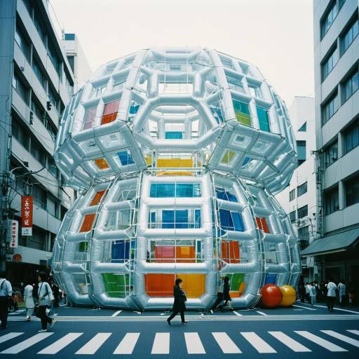 Futuristic Tokyo: Inflatable Metabolist Architecture