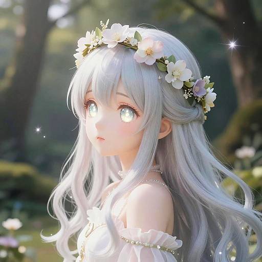 Ethereal Anime Girl Profile Picture