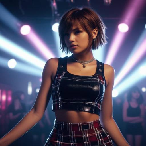 Vibrant Nightclub Dance Scene Vibrant Nightclub Dance Scene