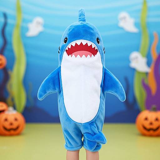 Cute Whimsical Shark Halloween Costume