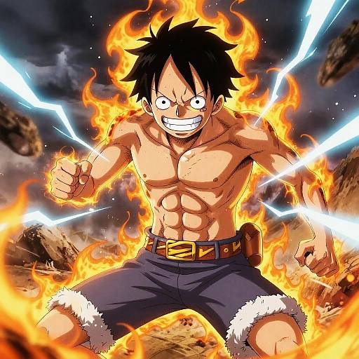 Luffy Gear Six Power Surge