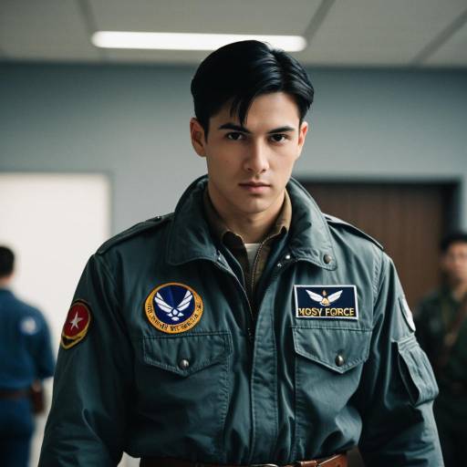Realistic Air Force Costume Portrait