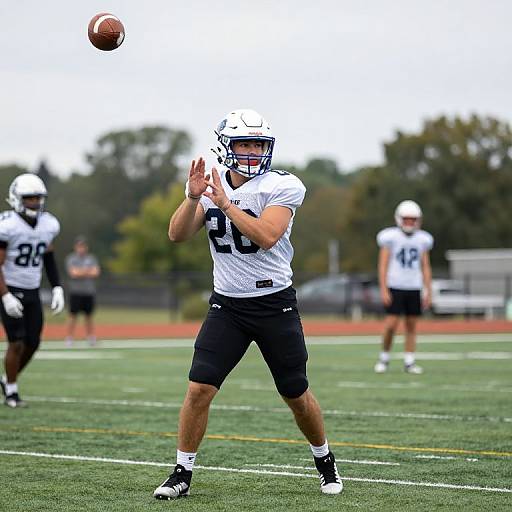 Western Guilford Football Practice Scene