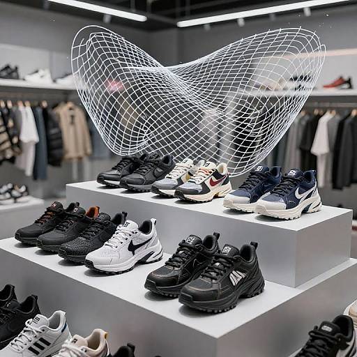 Cryptidcore Shoe Display Render