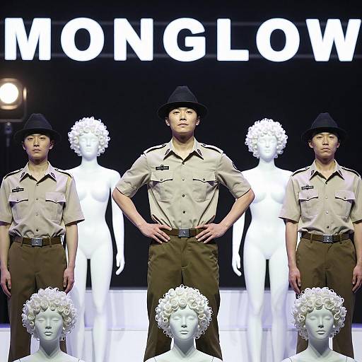 Dynamic Stage Performance with Unique Characters