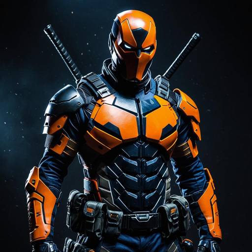 Dramatic Deathstroke Cosplay Costume Design