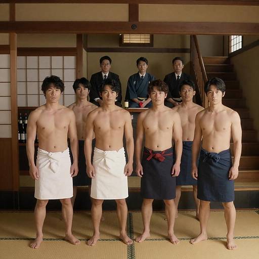 Diverse Masculinity in Traditional Japanese Setting