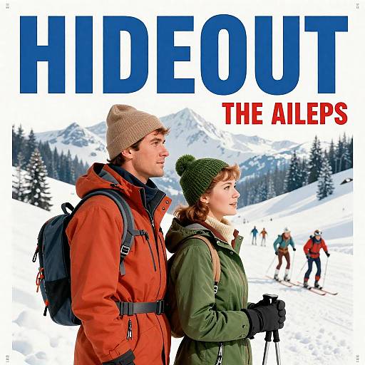 Vintage Movie Poster: Hideout in the Alps