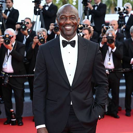 Djimon Hounsou at Cannes Red Carpet