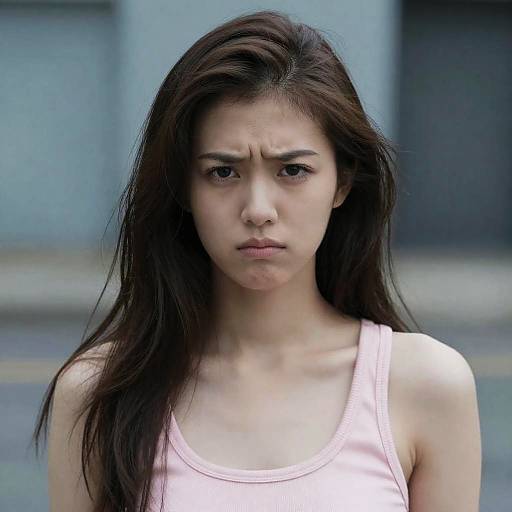 Young Woman Portrait in Soft Focus