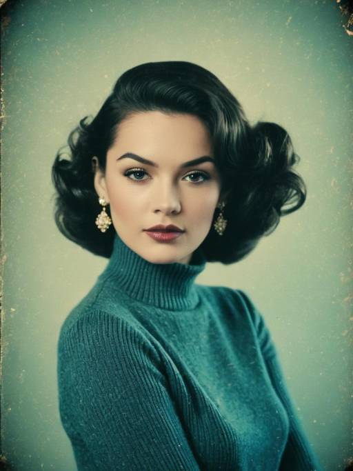 Casual Chic Woman in Knit Sweater