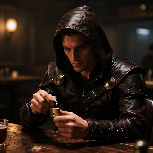 Cunning Rogue Lockpicking in Tavern