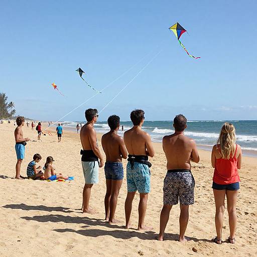 Vibrant Kites Over Kanaha Beach