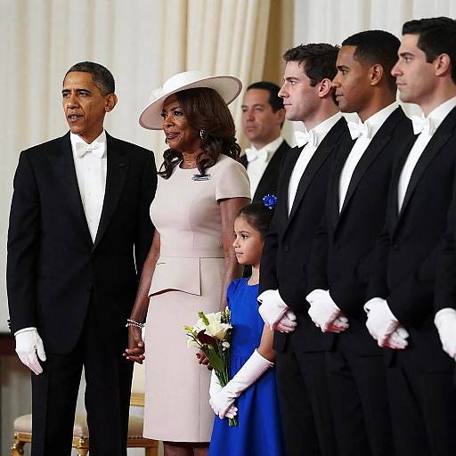 Elegant Formal Event with the Obamas