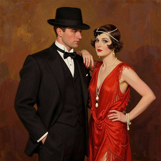 Roaring Twenties Vintage Glamour