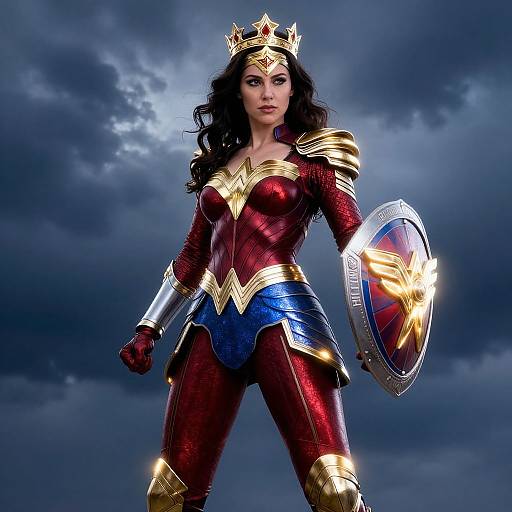 Futuristic Windsor Wonder Woman Concept