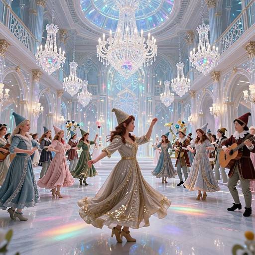 Elf Dance Party in Crystal Palace