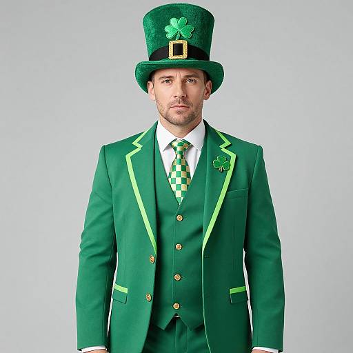 Vibrant St. Patrick's Day Outfit