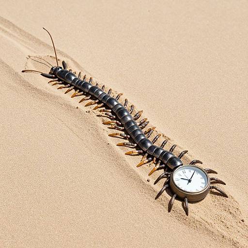 Surreal Clocks as Time Creatures