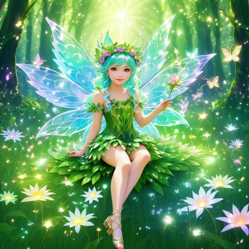 Mischievous Fairy Adventure in Enchanted Meadow