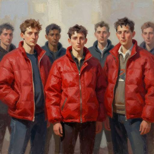 Abstract Digital Vatniks with Cultural Symbols