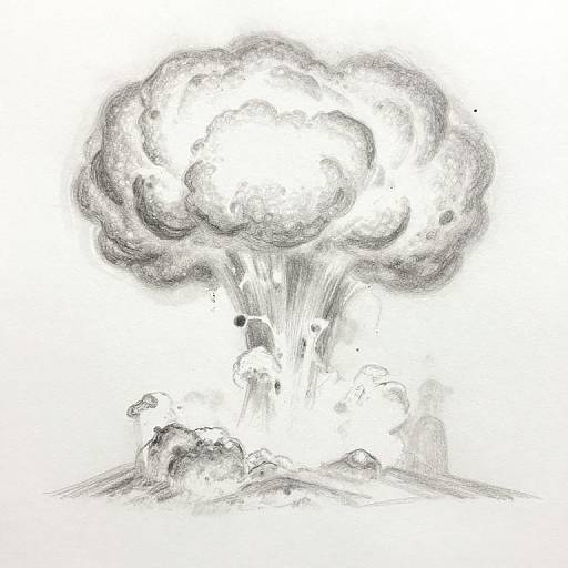 Kristoff Charcoal Nuclear Explosion Background
