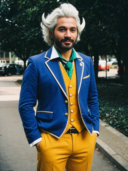 Realistic Nigel Uno Cosplay Photography