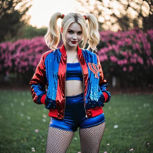 Vibrant Harley Quinn Cosplay Inspiration