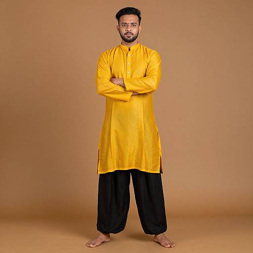 Kathak Costume Male Portrait
