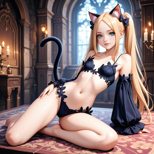 Enchanted Abigail Williams in Anime Style