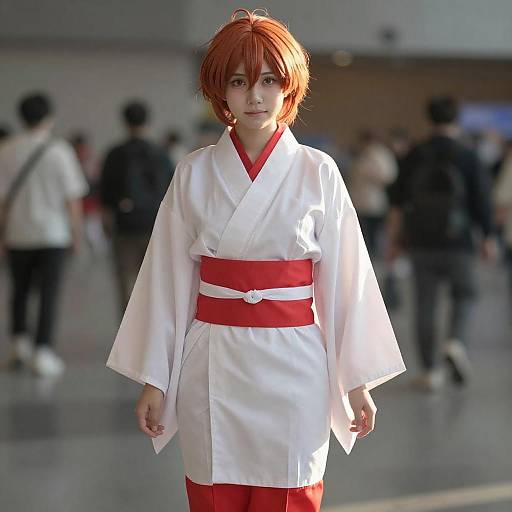 Lifestyle costume photo of Murakami tomoe. Cosplay clothes