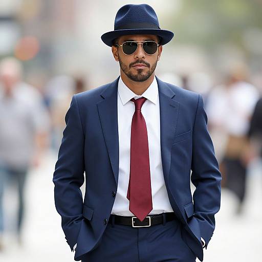 Blues Brothers Style Formal Portrait