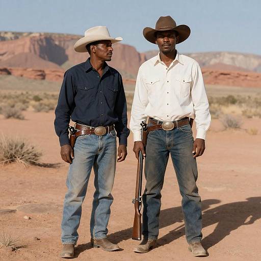 Desert Cowboys: A Bold Portrait