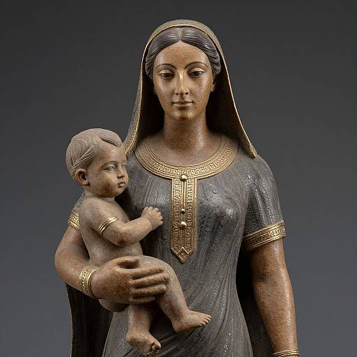 Moor Woman with Child Artwork