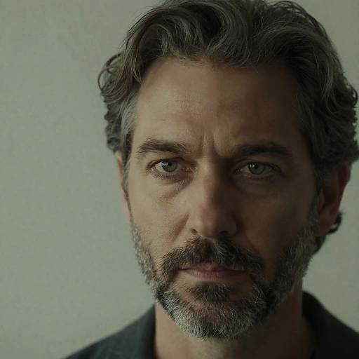 Serious Middle-Aged Man Portrait