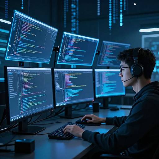 Holographic Coding in Futuristic Lab