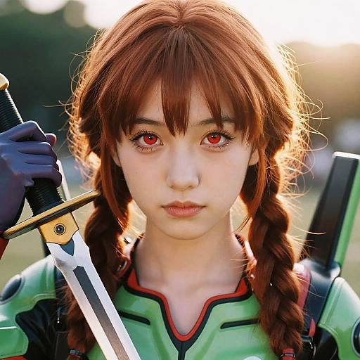 High-Detail Cosplay Photography of Scarlett