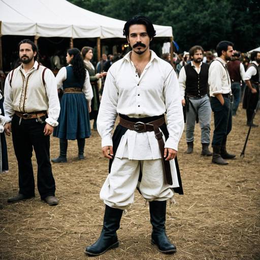 Renaissance Faire Male Costume Portrait
