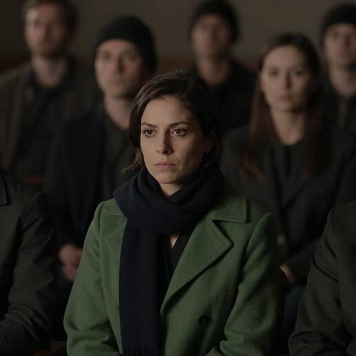 Portrait of a Woman in a Theater