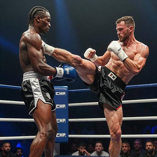 Dynamic Boxing Match between Diverse Fighters