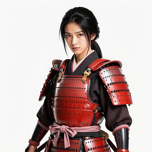 Fantasy Female Samurai Portrait