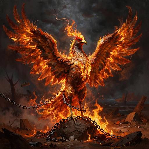 Phoenix of Persecution in Chains