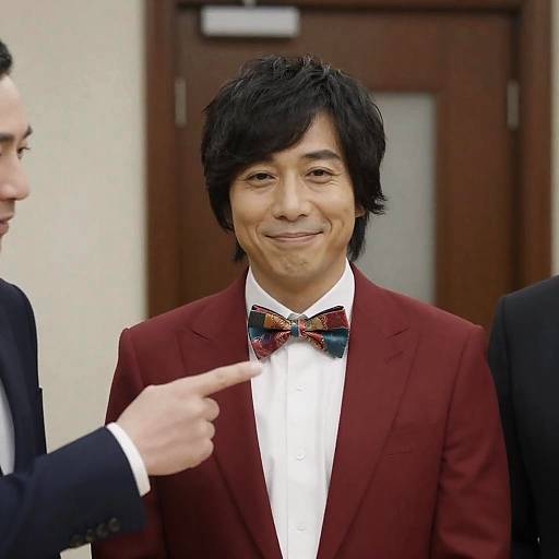 Stylish Men in Indoor Setting